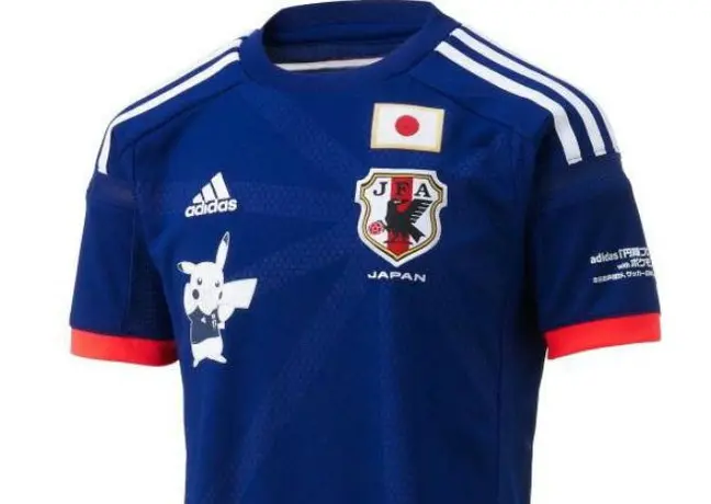 Pikachu, presente en la playera de Japón