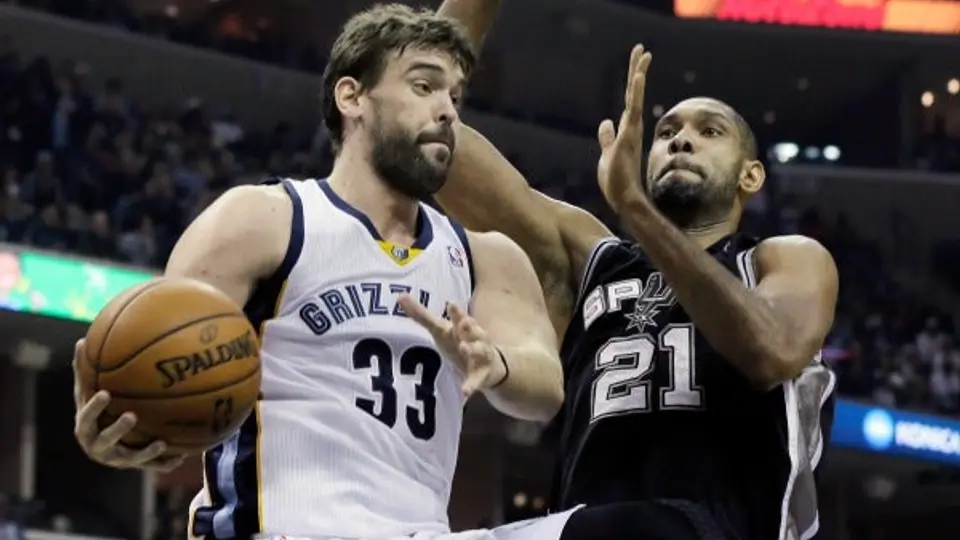Marc Gasol sufre lesión en la rodilla en el partido ante los Spurs