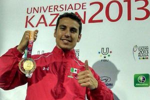 Luis Rivera gana primer Oro para México en Universiada