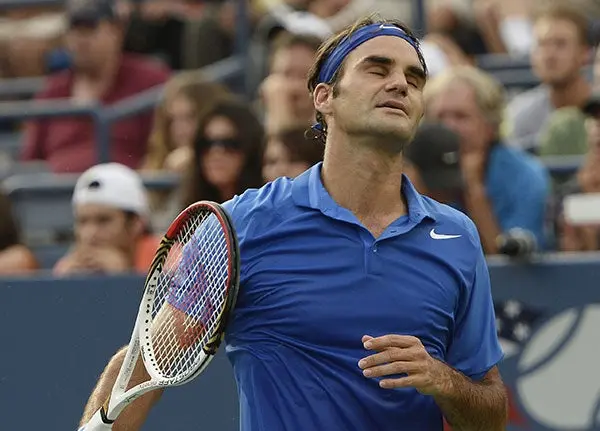 Federer, frustrado por derrota en el US Open