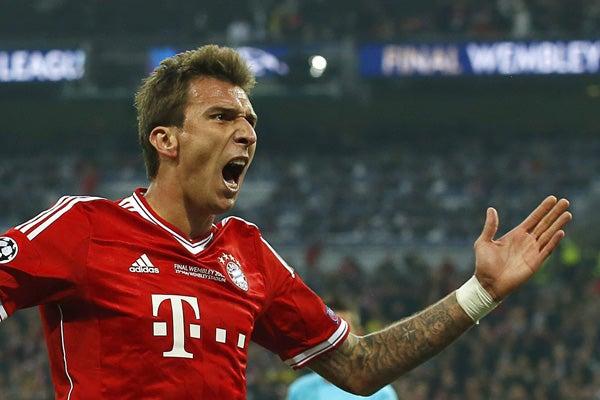 Mario Mandzukic abrió el marcador del encuentro, tras un centro de Robben | EFE