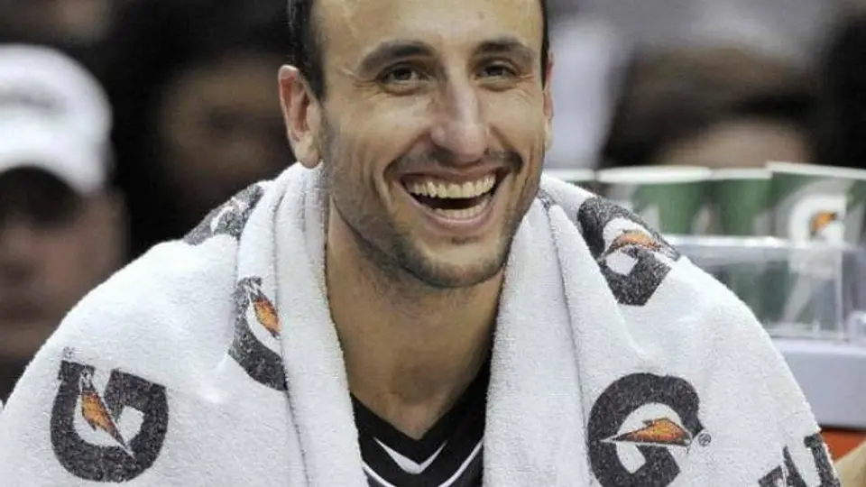 Manu Ginóbili, feliz por su gran momento en la NBA
