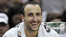 Manu Ginóbili, feliz por su gran momento en la NBA