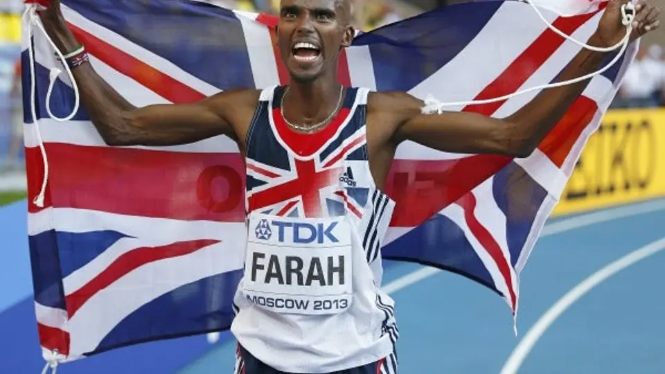 Mo Farah gana los 10 mil metros en Mundial de Moscú