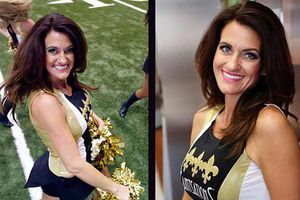 Porrista de Nueva Orleans... ¡a los 40!