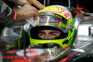 Checo, último en la P3 del GP de Brasil