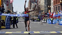 Rita Jeptoo revalida victoria en Maratón de Boston