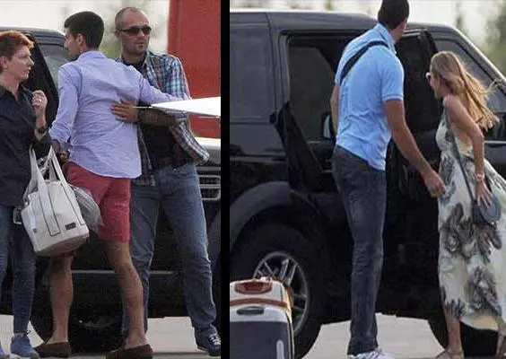 Djokovic y su novia llegan a Montenegro para su boda