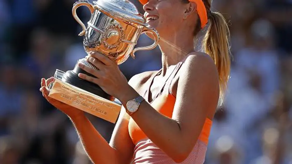 Sharapova gana su segundo título de Roland Garros