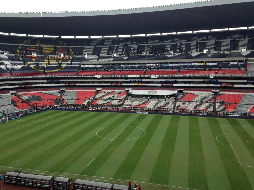 La cancha de la casa del Tri, lista para la Ida del Repechaje | IVÁN CAÑADA