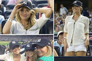 Kate Upton, amuleto de la suerte para los Yanquis