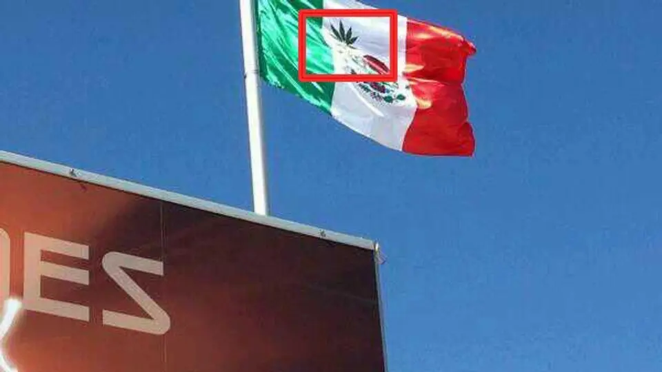 McLaren se deslinda de banderas mexicanas con hoja de marihuana