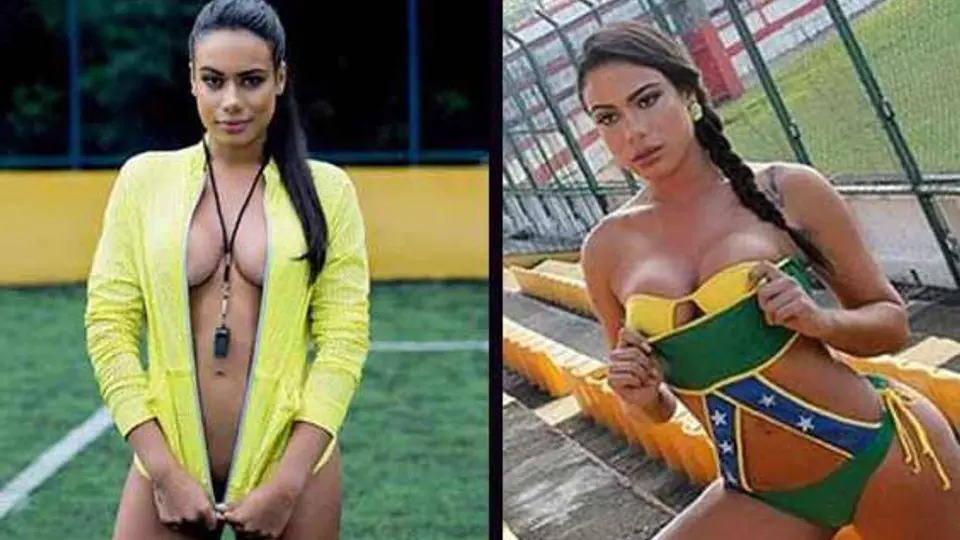 Patricia Jordane recibe el Mundial... ¡al desnudo!