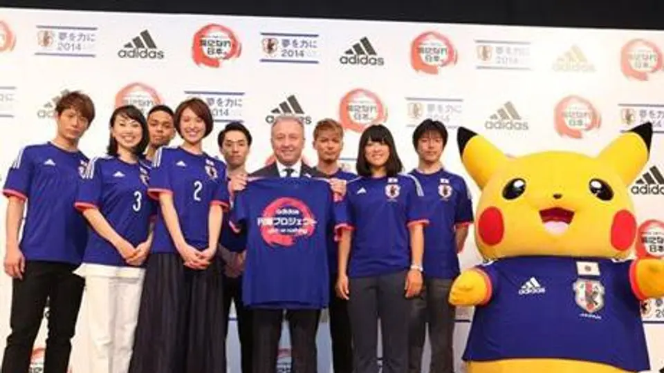 Pikachu y compañía, mascotas de Japón para el Mundial