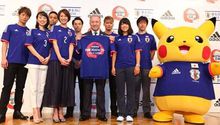 Pikachu y compañía, mascotas de Japón para el Mundial