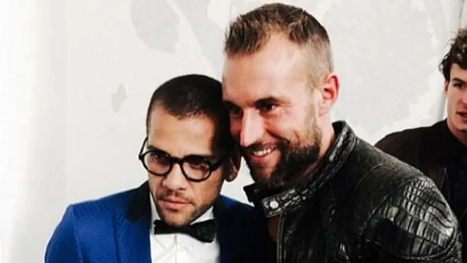 Dani Alves, culé al último grito de la moda