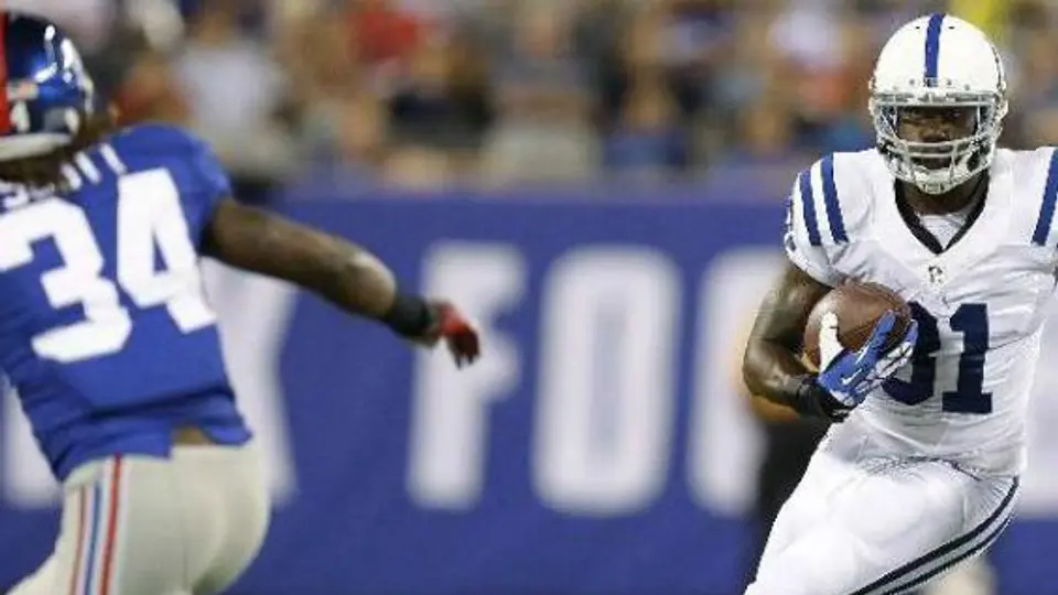 Darrius Heyward-Bey, baja de Indianapolis ante Patriotas