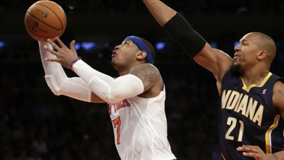 Carmelo Anthony, máximo anotador de la NBA
