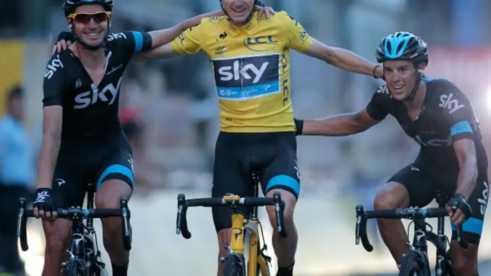 Chris Froome, campeón del Tour de Francia