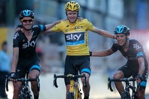 Chris Froome, campeón del Tour de Francia