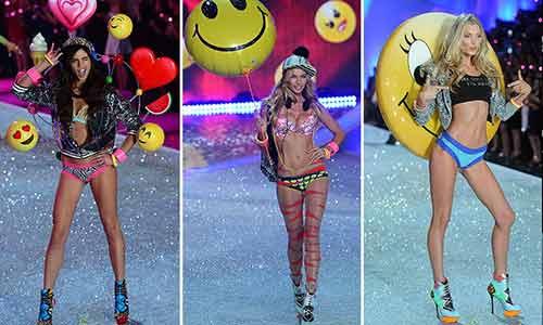 Sara Sampaio, Jessica Hart y Elsa Hosk mostraron coloridos diseños de 'Pink Network' | AP