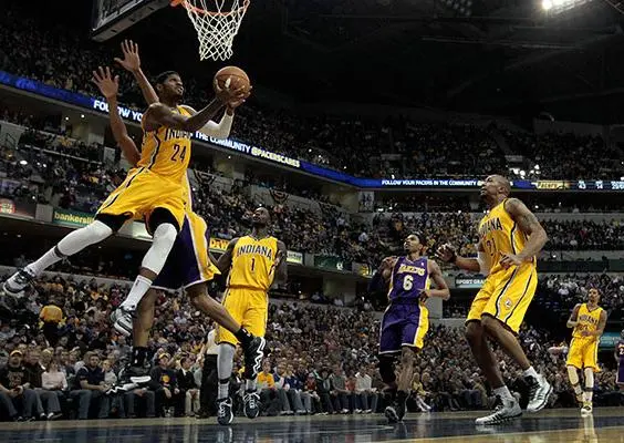Pacers consigue arrollador triunfo sobre Lakers