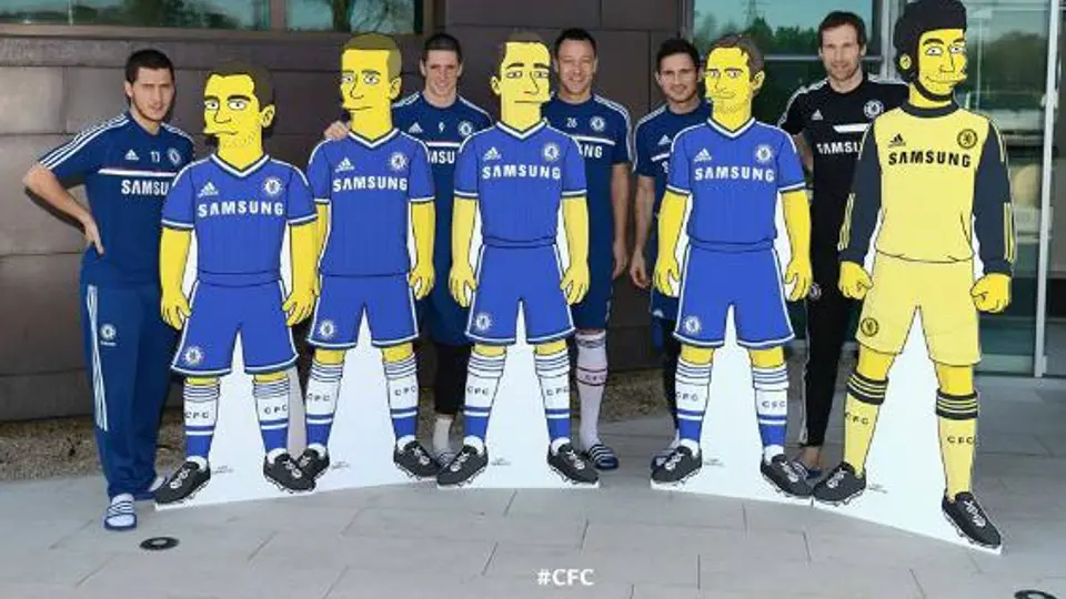 Chelsea colaborará con Los Simpsons