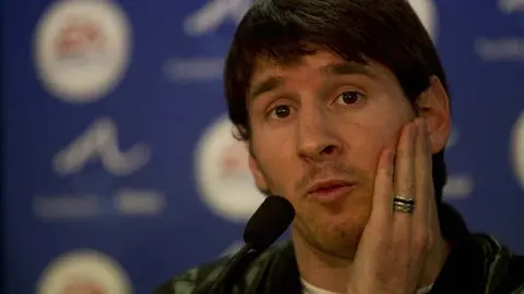 'Nunca jugaré en otro lugar que no sea Barcelona': Messi