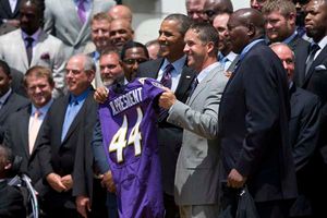 Obama recibe a Baltimore en la Casa Blanca