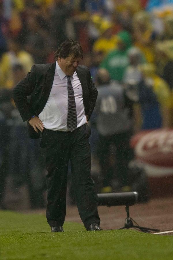 Miguel lamentó mucho las fallas americanistas | OSCAR RAMÍREZ
