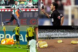 Top ten de objetos inusuales arrojados a la cancha