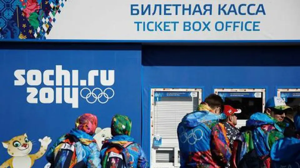 Vendidas 80 por ciento de la entradas en Sochi