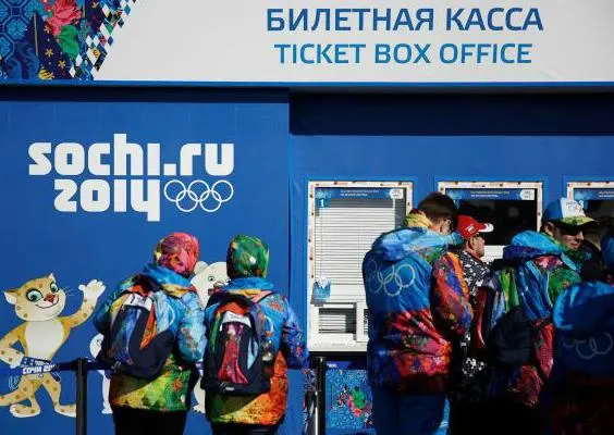 Vendidas 80 por ciento de la entradas en Sochi