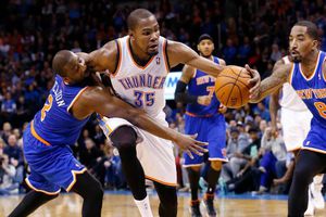 Kevin Durant lidera triunfo del Thunder sobre Knicks