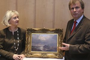 Recuperan obra robada por Nazis