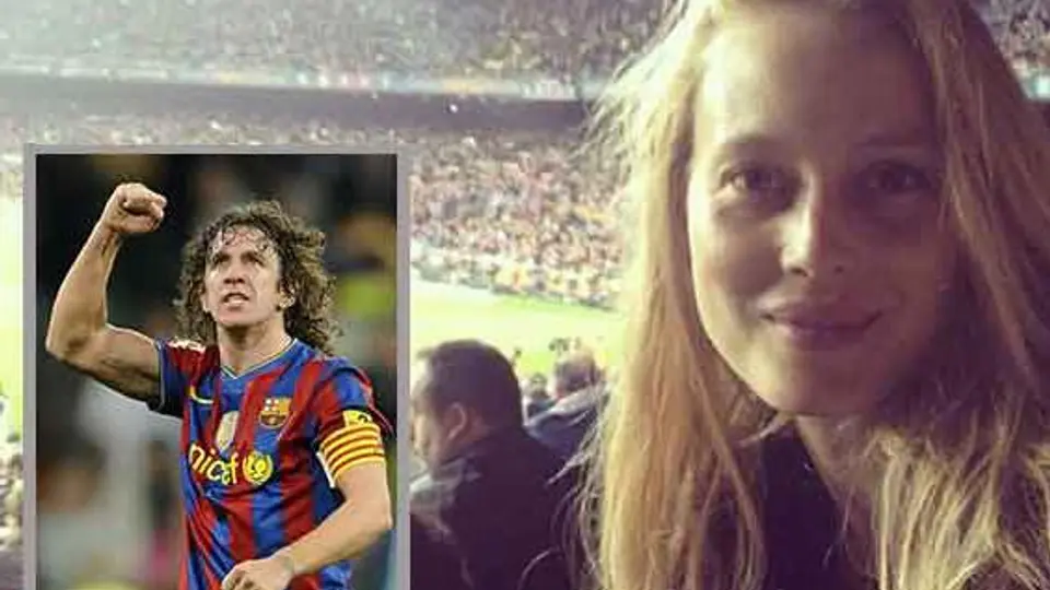 Vanesa Lorenzo, el mejor apoyo de Puyol