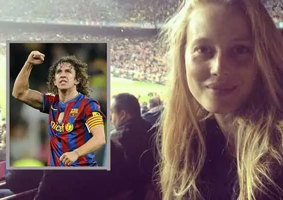 Vanesa Lorenzo, el mejor apoyo de Puyol