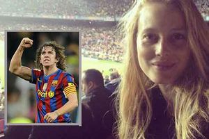 Vanesa Lorenzo, el mejor apoyo de Puyol