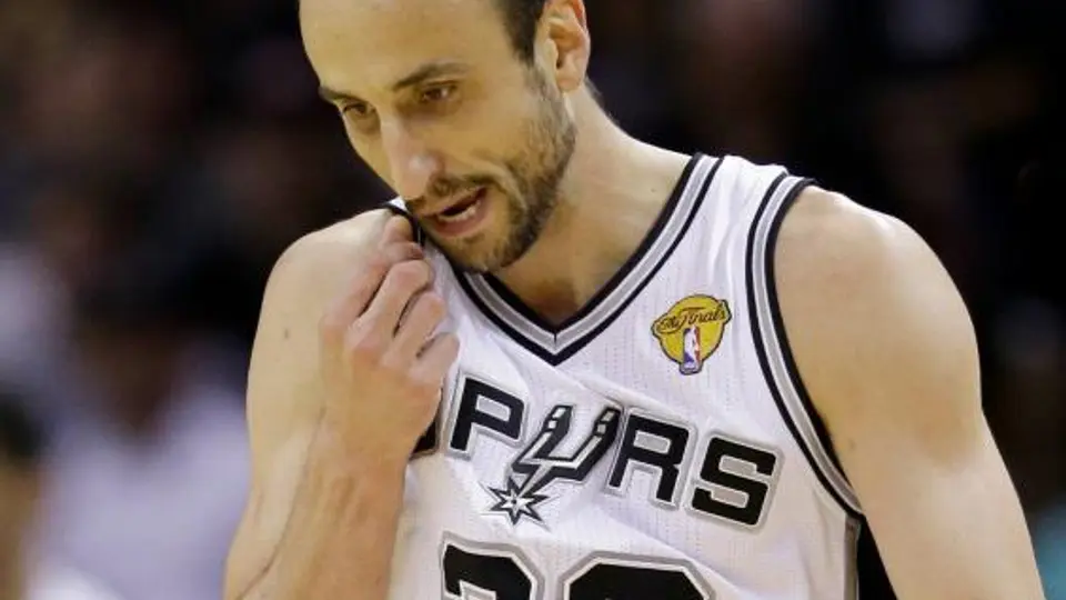 Manu Ginóbili podría perderse el Mundial de basquetbol