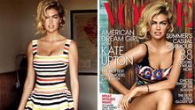 Kate Upton y su primera vez para Vogue EU