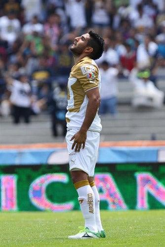 Bravo se lamenta por las oportunidades que tuvo para marcar durante su estancia en el campo con los del Pedregal | EFE