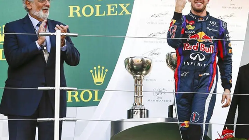 'Lo mejor es no pensar en el título aún': Vettel