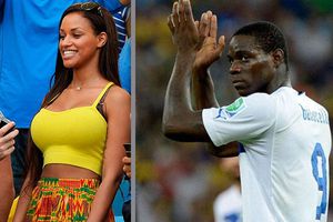 Fanny Neguesha, el 'talismán' de Balotelli en Brasil