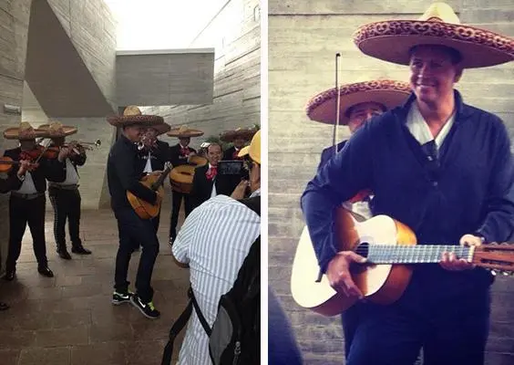 Alex Rodríguez, recibido con marichi en Cancún