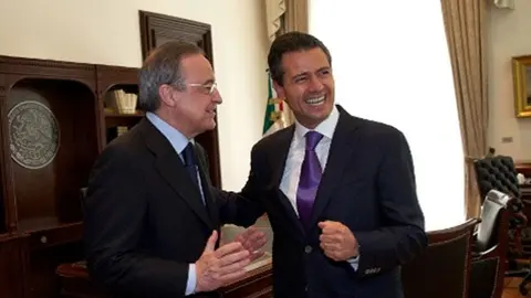 Florentino Pérez se reúne con Peña Nieto
