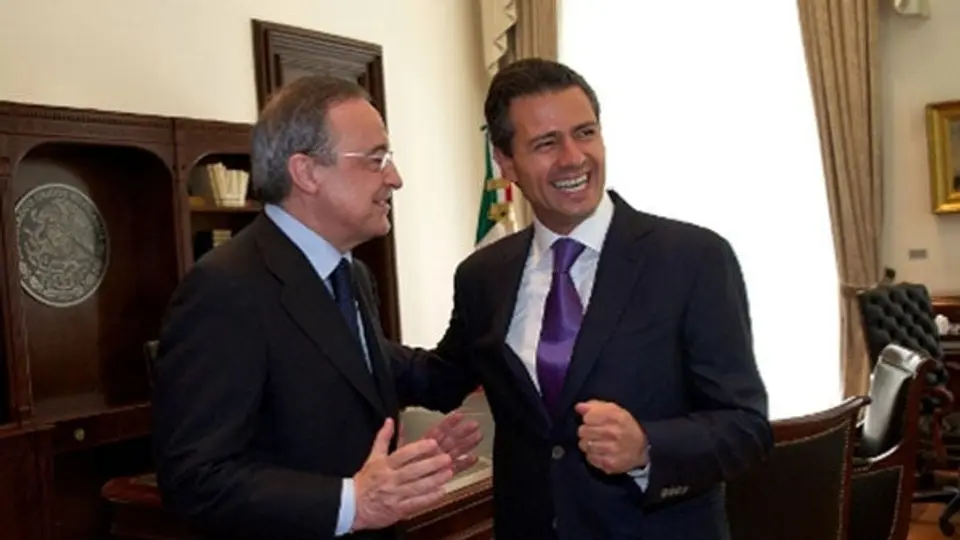 Florentino Pérez se reúne con Peña Nieto