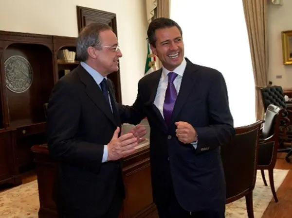 Florentino Pérez se reúne con Peña Nieto