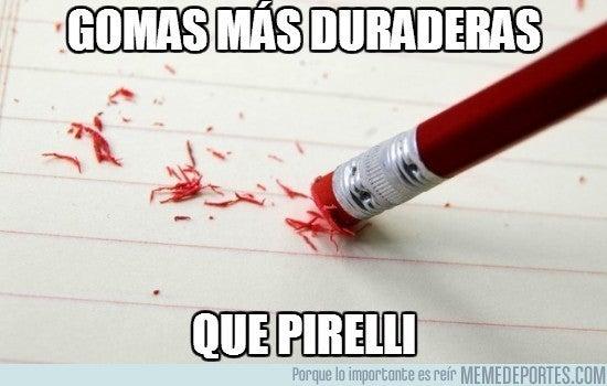 Se burlan de Pirelli con memes