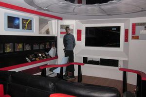 Fan de Star Trek hace casa temática