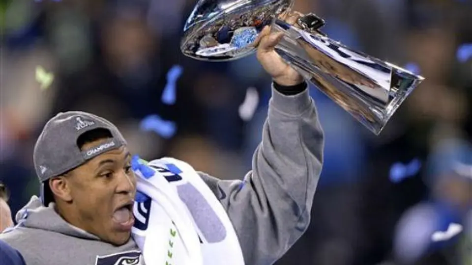 Malcolm Smith, complacido tras ser nombrado MVP